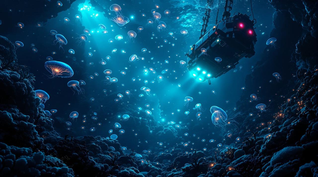 视频封面：深海探秘：蓝色星球